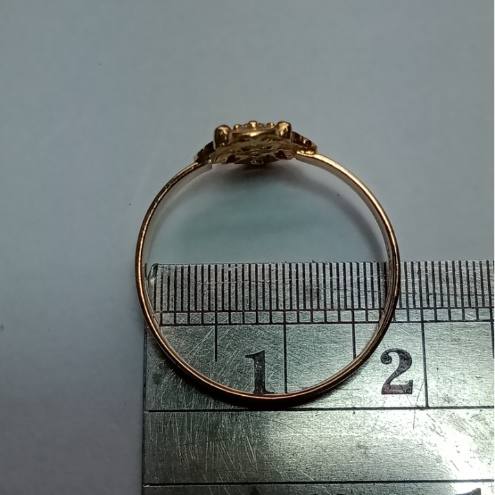 Cincin Emas 17K - 1.6 gr Kadar 750 - 541