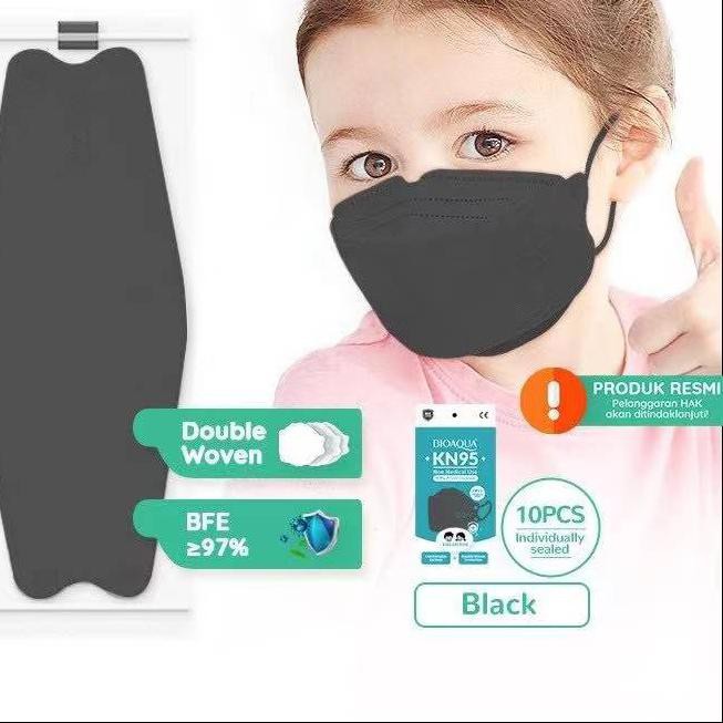 KEJAR PROMO LR058 BIOAQUA Disposable Mask EVO Anak Motif N95 KN95 BFE 95% Masker Kesehatan wajah Ki