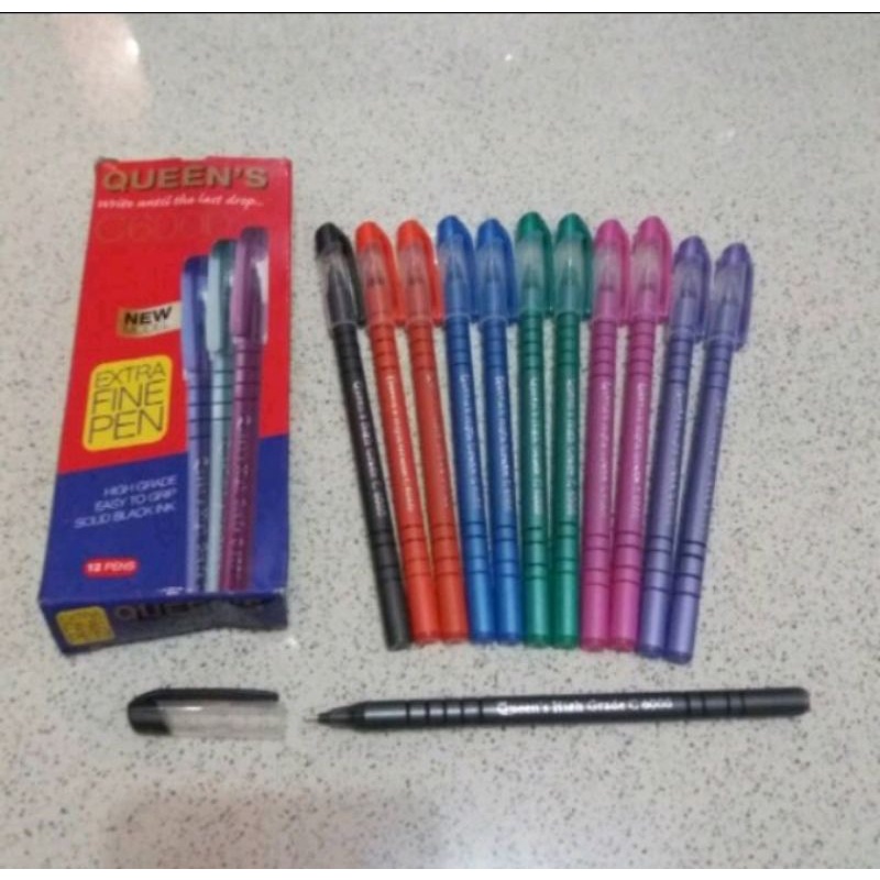 

Pulpen / Pen / Pena Faster Queen's C6000 (12pcs)
