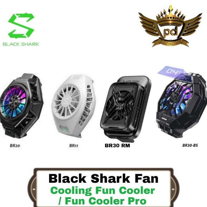 Black Shark Fun Cooler BR11/BR20/BR30 Pro Gaming Cooling Fan Back Clip Termurah