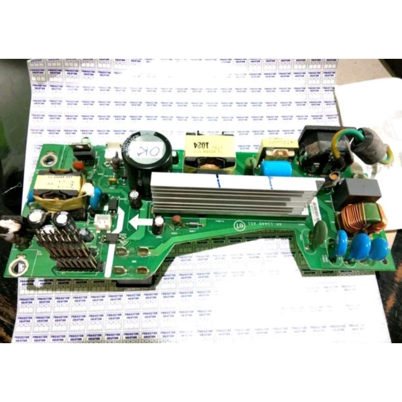 power supply suplay supplay regulator psu ps projector proyektor infocus in102 in104 in105 viewsonic