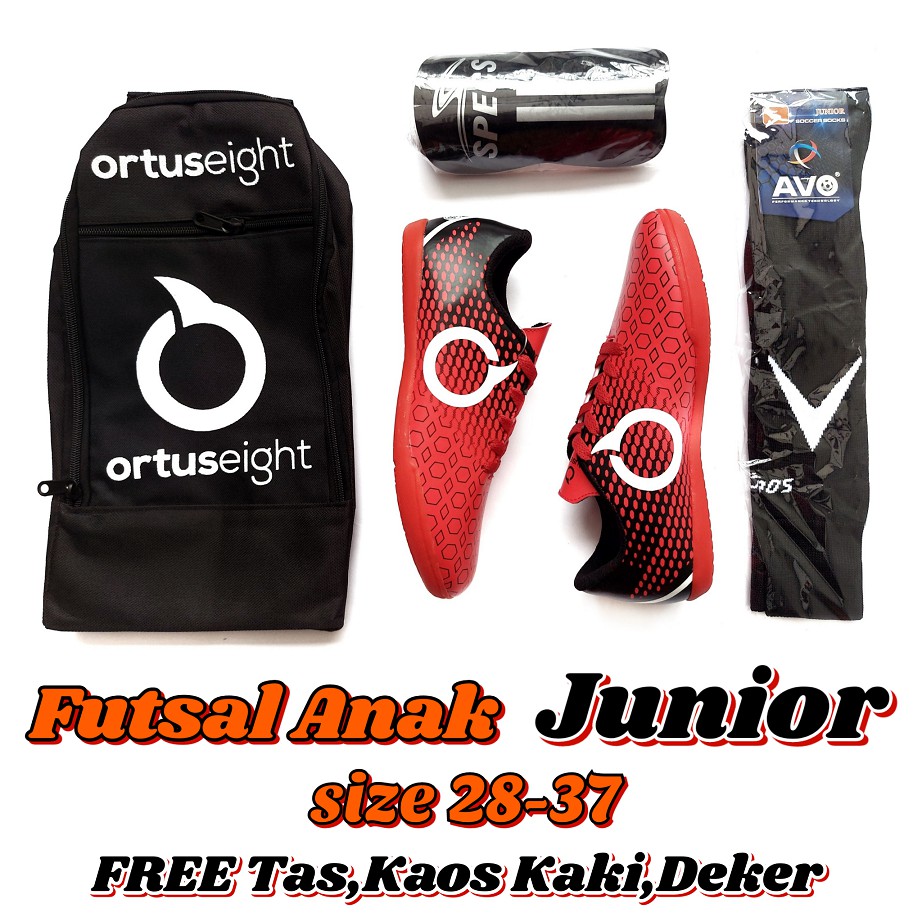 PAKET KOMPLIT SEPATU FUTSAL ANAK Junior Kids Specs Model PAKET KOMPLIT SEPATU FUTSAL ANAK Junior Kids Specs Model