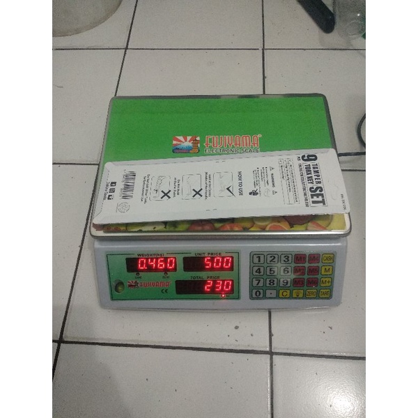 Timbangan Digital 30Kg / Timbangan Buah dan laundry / Timbangan MultiFungsi JAPAN STANDART