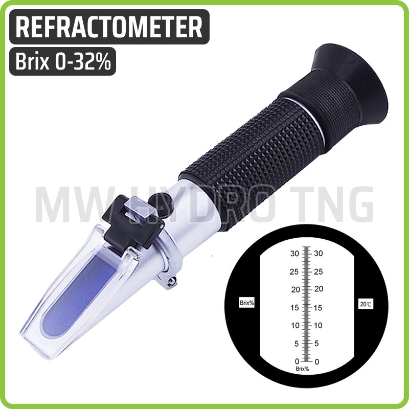 Alat Ukur Kadar Gula / Brix Refractometer 0-32%