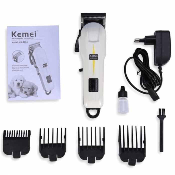 Alat Mesin Cukur Rambut Rechargeable Kemei KM-809A KM809A KM 809A ORI