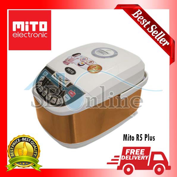 Rice Cooker by Mito 2 Liter Mutifungsi 8in1 - Mito R5 Plus