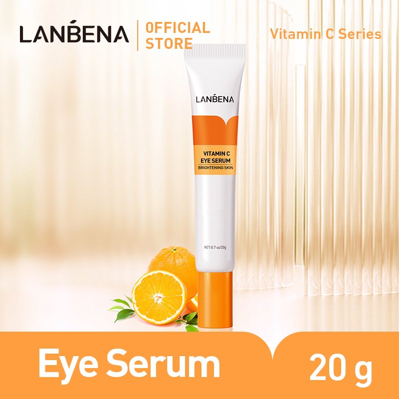 LANBENA Whitening Vitamin C Complete Set | Perawatan Wajah Whitening Vit c Fade Dark Spots Remove