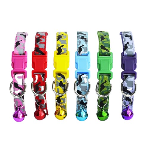 kalung anjing rantai hewan bell kucing dog collar Army