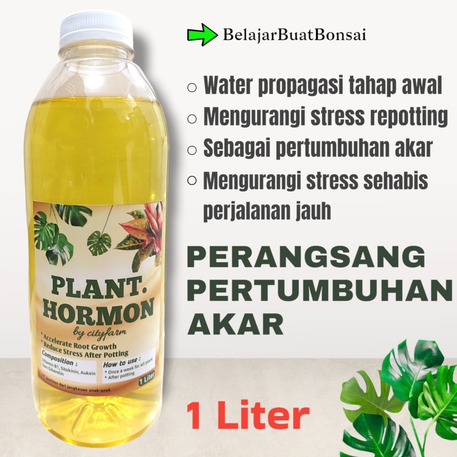 Plant Hormon / Hormon Tanaman dan Anti Stres Semua jenis tumbuhan 1Ltr