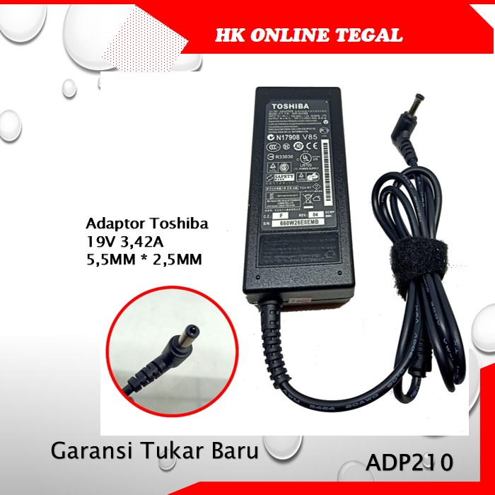 Adaptor Charger Laptop Toshiba L500 L505 L510 L515