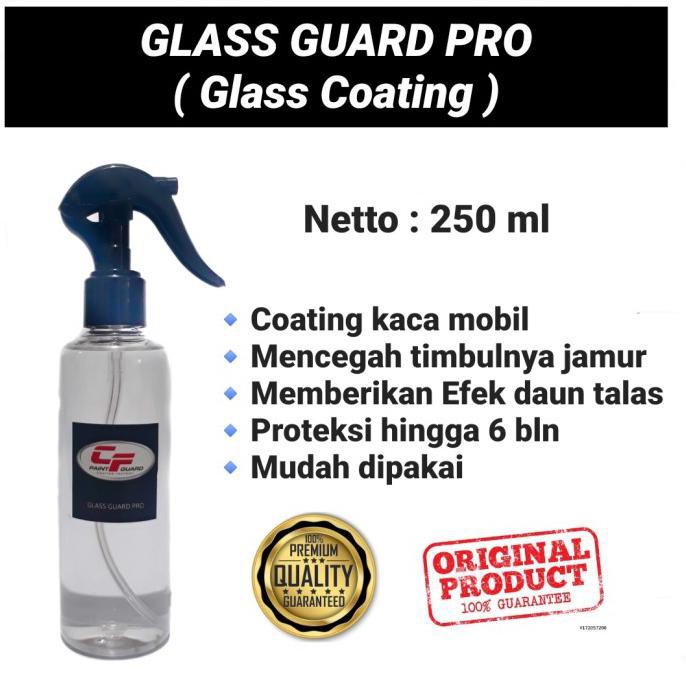 Berkualitas Glass Guard Pro 250Ml By Coating Factory Coating Kaca Glass Coating Limited