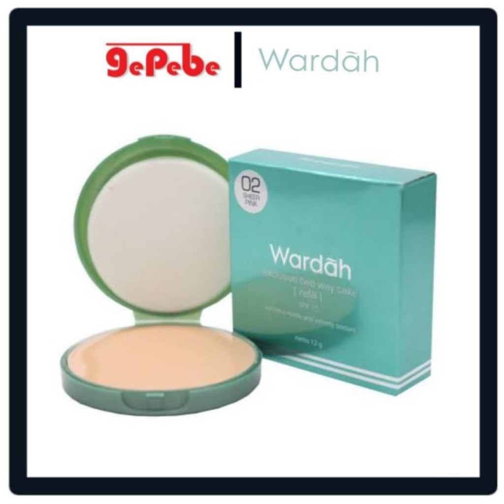 Wardah Exclusive Two Way Cake Refill 12gr