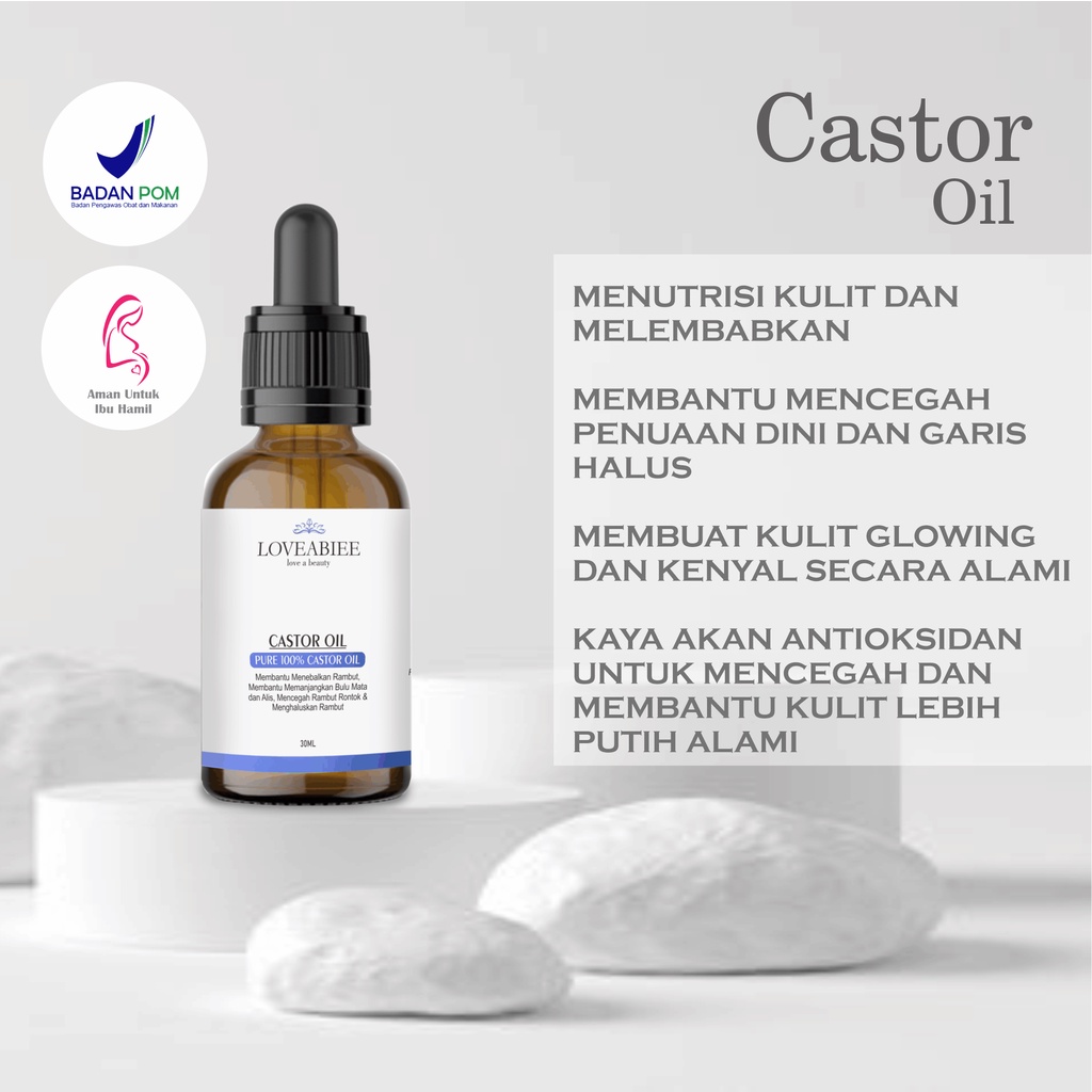 Castor oil 30 ML Beli 1 Gratis Castor oil 30 ML (Dapat 60ML) Mengatasi ketombe Menguatkan akar rambut Menebalkan rambut Mengobati jerawat, kulit terbakar Mengatasi kulit pecah-pecah Mengurangi kerutan  Mengurangi pigmentasi kulit