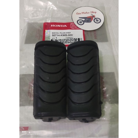 Jual Karet Step Rubber Step Footstep Depan Honda Bebek Revo Absolute