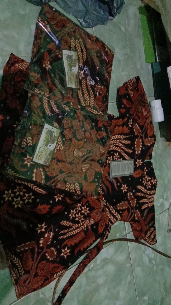 Dress Batik Anak Usia 2 Sampai 10 Tahun - Motif Batik Bervariasi - Batik Anak Harga Ecer Bisa Cod