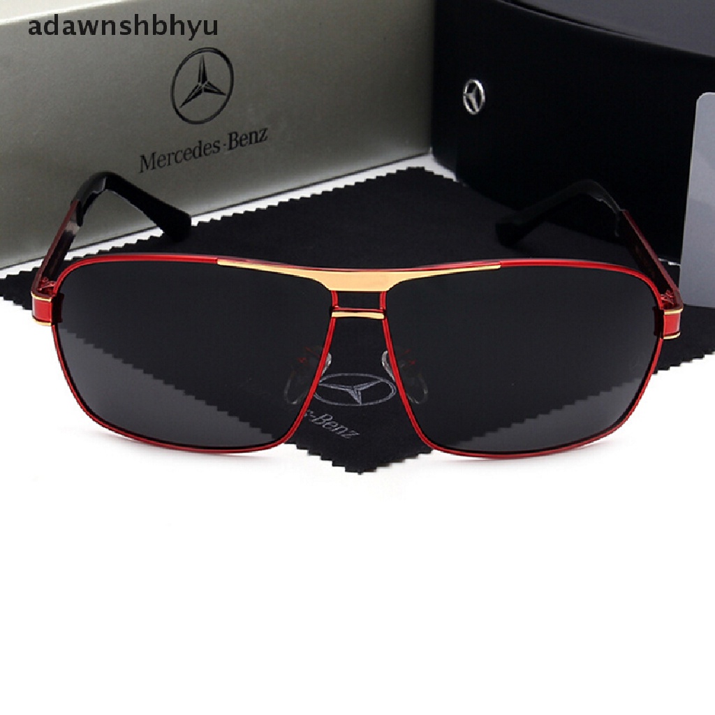 Adawnshbhyu Mercedes Benz Kacamata Fashion Pria Polarized Mirror Classic Metal Eyeglasses