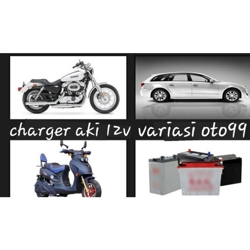 Alat Charger Aki Motor mobil 12Volt 2amper Portable Otomatis