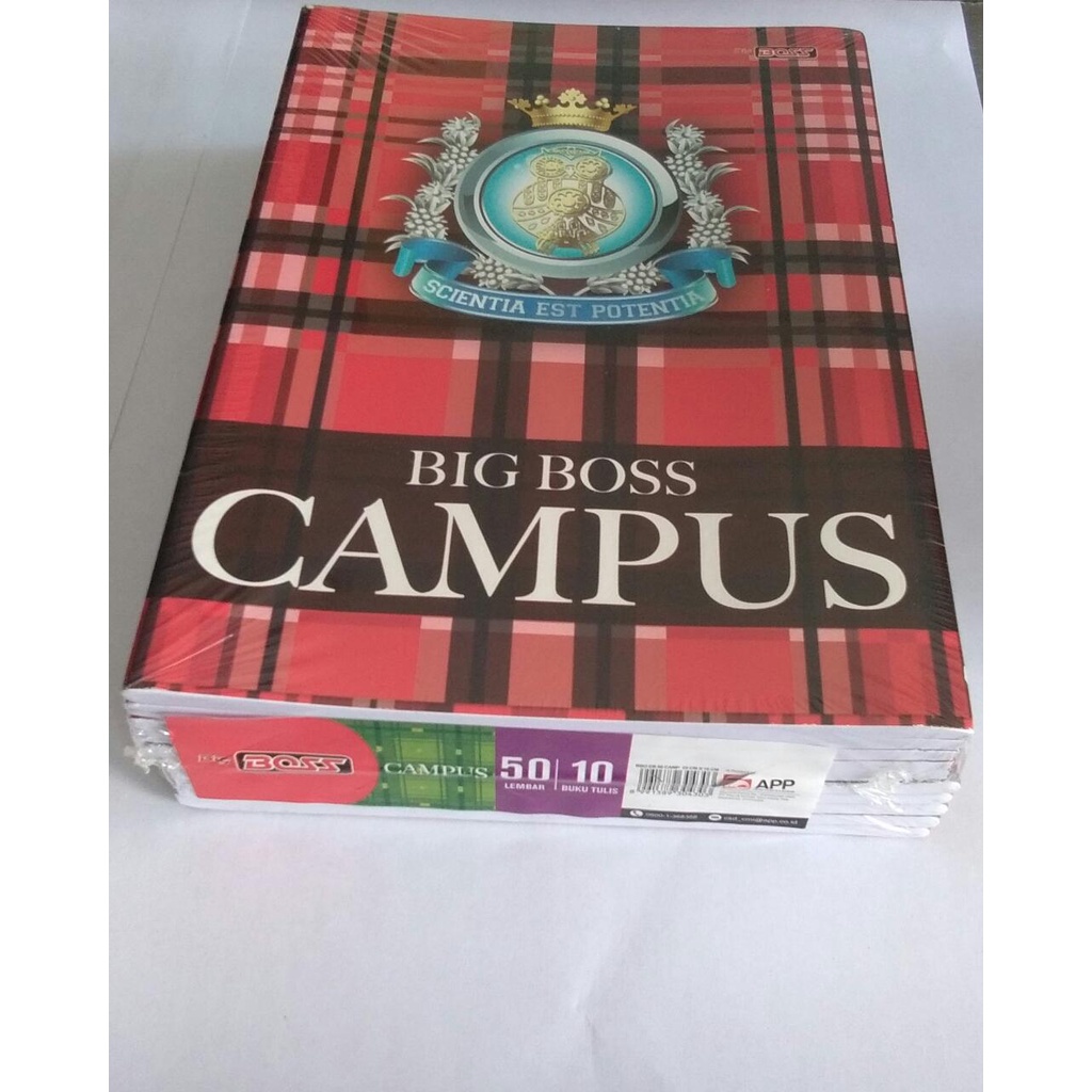 

Buku Tulis Big Boss 50 Campus (ECER)