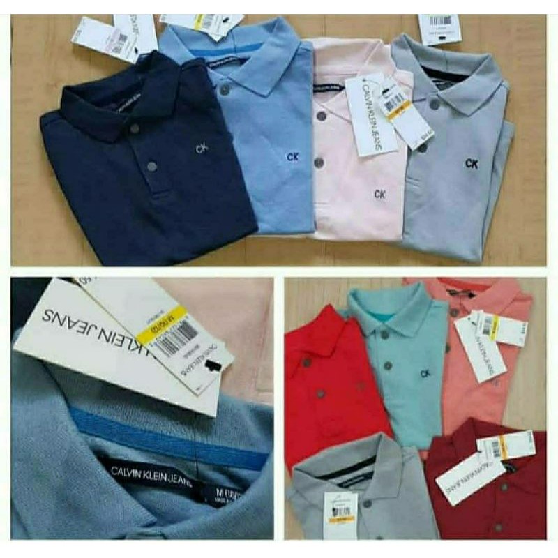 Kaos anak laki Calvin Klein jeans tanya stok