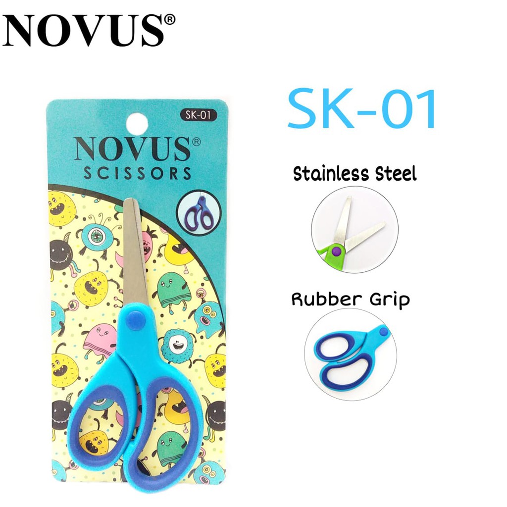 

Novus Gunting Fancy SK-01 - Rubber Grip