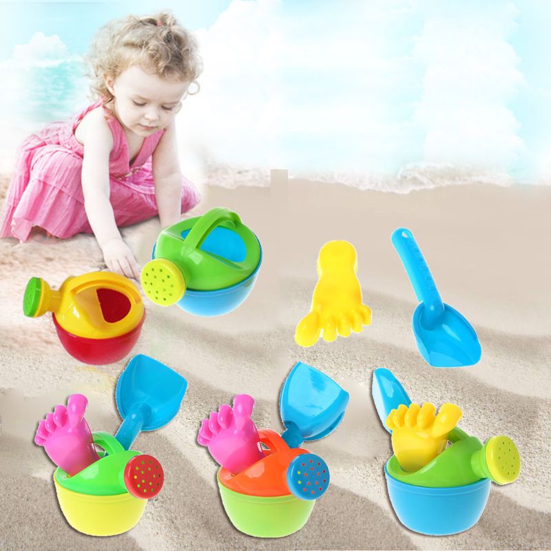 Mary 3pcs/set Pot Bunga Mandi Bayi Anak Pantai Pasir Untuk Bermain Mainan Edukasi Lucu To