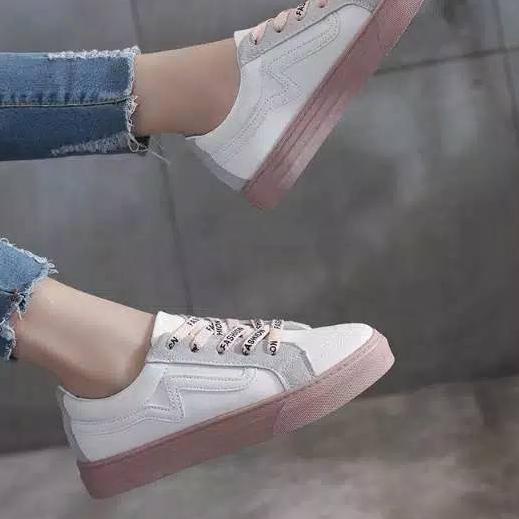 ♀ HS [] Sepatu Wanita import Model Kanvas 8805 ⅍