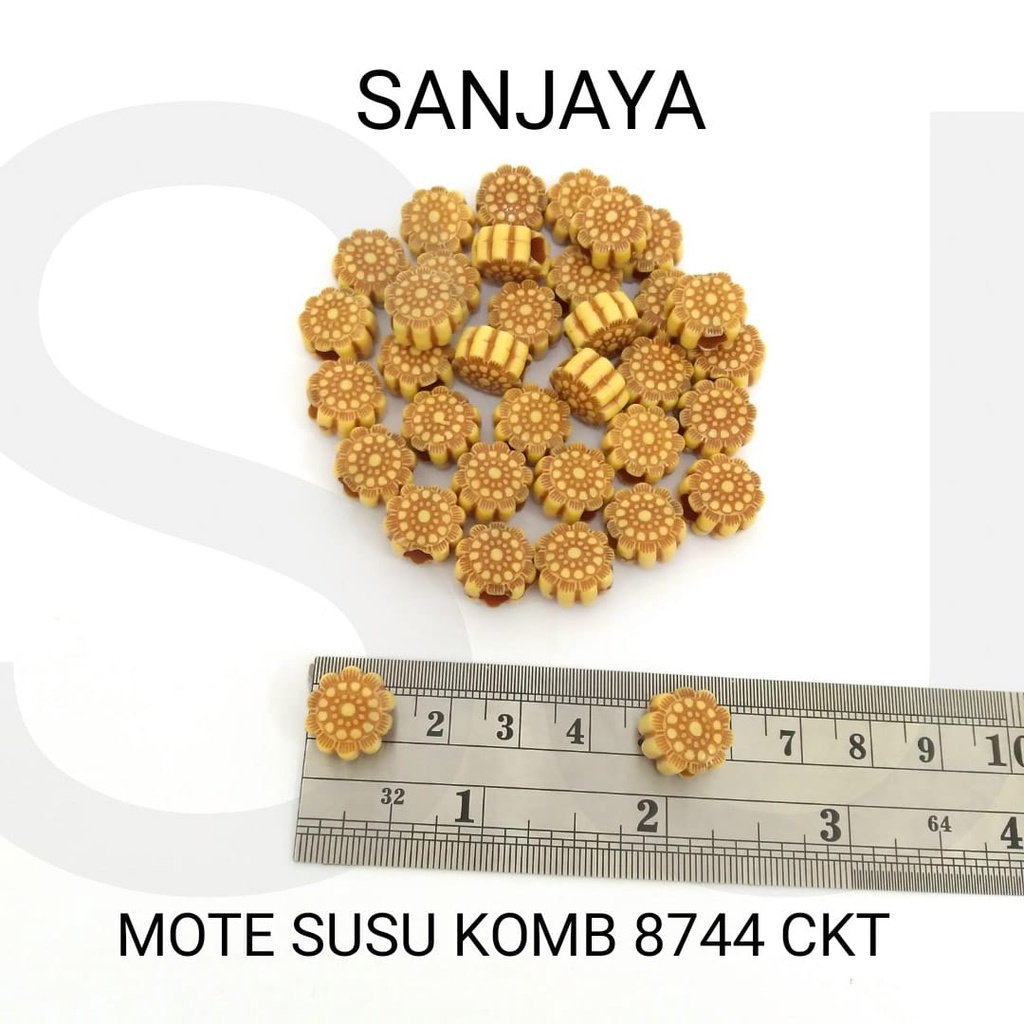 MANIK SUSU / MOTE SUSU / MANIK COKLAT / MANIK BUNGA / MANIK COKLAT BUNGA / MOTE SUSU KOMB. BUNGA 8744 CKT
