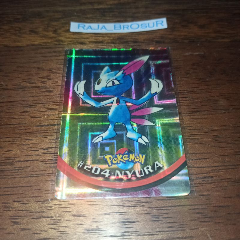 Kartu Stiker Pokemon Card Jadul Langka Johto Region Gen2 Cup Cup Pop CuCu Pop #204 NYURA/NYULA/SNEAS