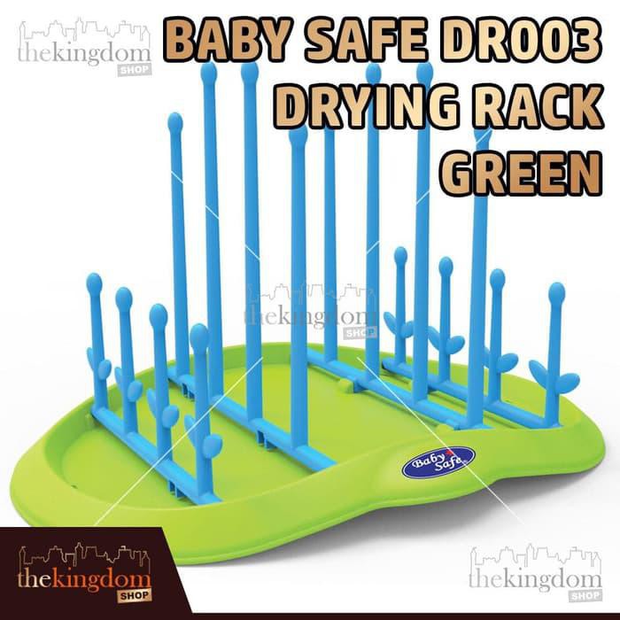  BABY  SAFE  DR003 COLLAPSIBLE DRYING RACK GREEN RAK  BOTOL 