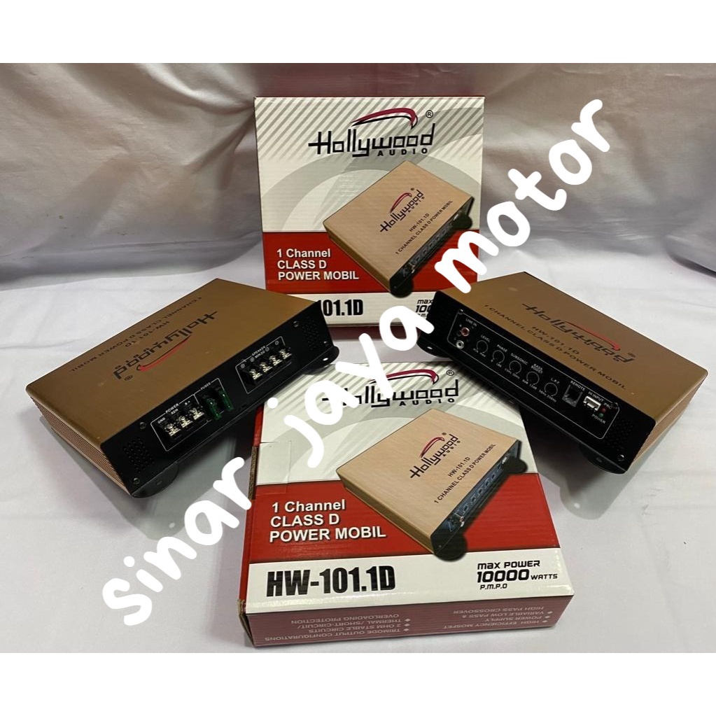 POWER MONOBLOCK CLASS D HOLLYWOOD HW 101.1D Hollywood Power