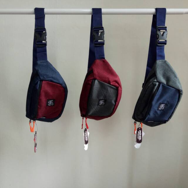Tas slempang waistbag onfire original