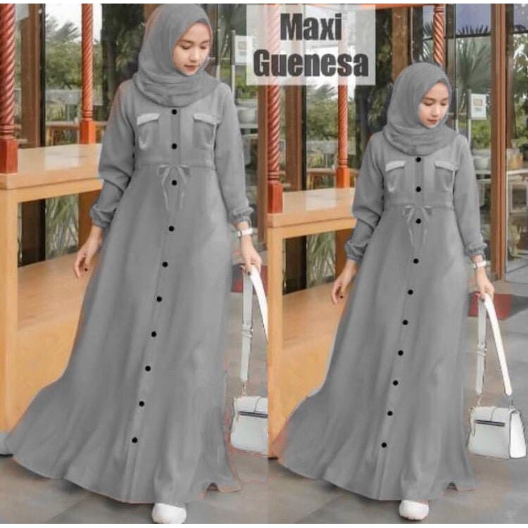 QFS MAXI GUENESA / MACAM MACAM WARNA / FIT TO XL / POCKET