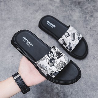  Sandal  Slop Pria  Sandal  Selop cowok  Kekinian  Terbaru 