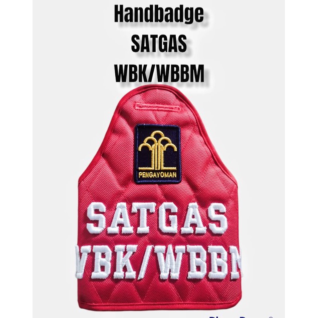 HANDBADGE SATGAS WBK/WBBM POLSUSPAS - KEMENKUMHAM