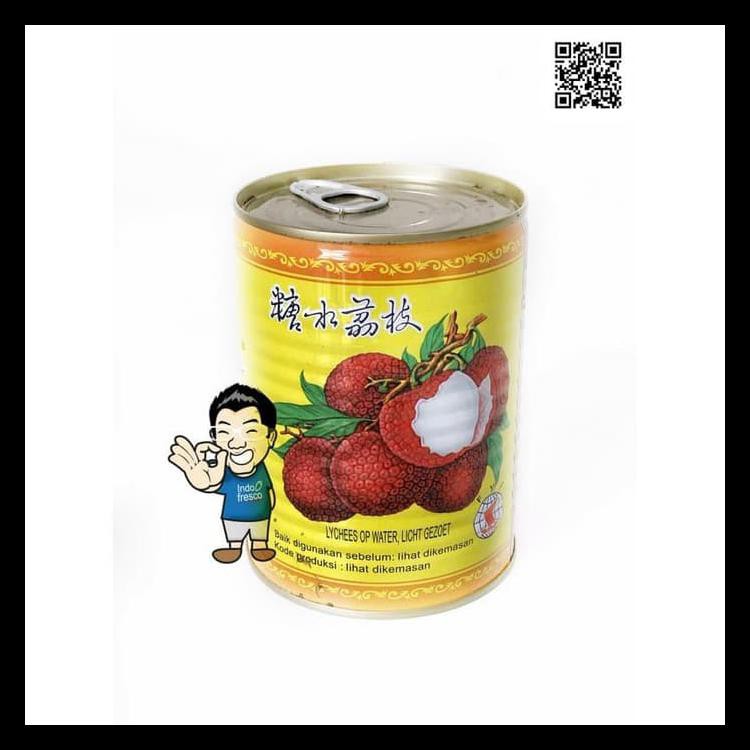 

Narcissus Lychee In Syrup Canned- Minuman Buah Leci Kaleng 567G Bermutu