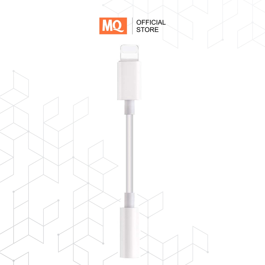 MQ Kabel Adapter Konektor Jack 3.5mm Untuk for Lightning LX 09