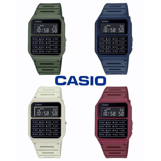 ORIGINAL Jam tangan Casio CA-53WF model calculator
