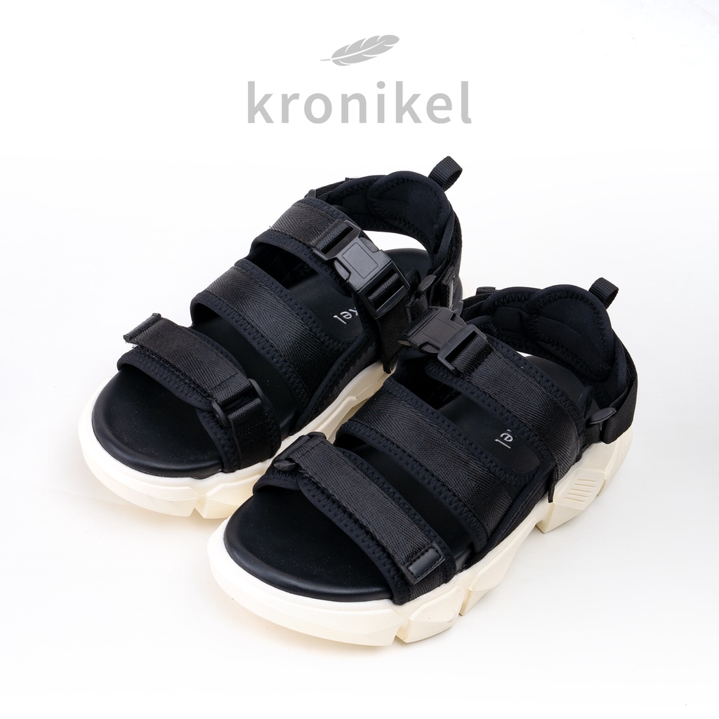 [PREMIUM LOKAL BRAND] KRONIKEL PROJECT // KINTA 2-in-1 Sandals