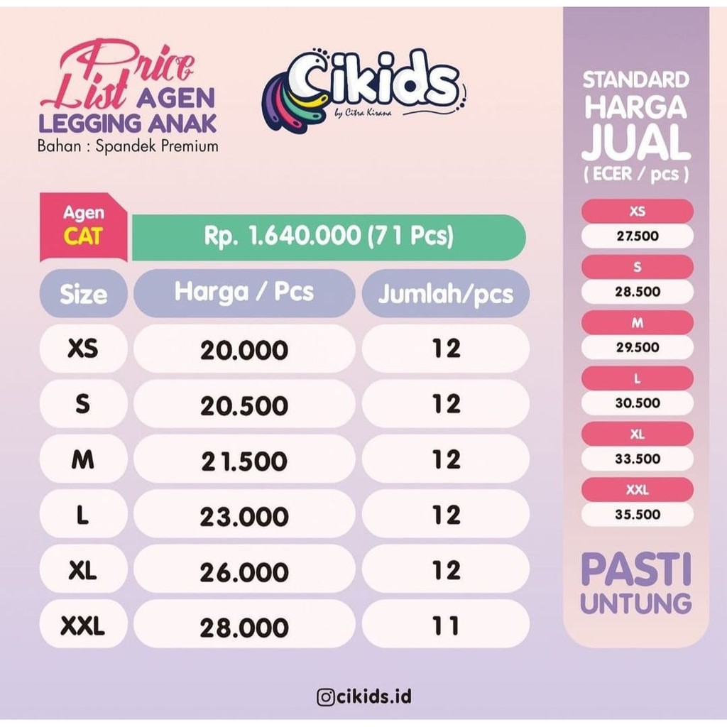 [LEGGING] Cikids.id agen CAT