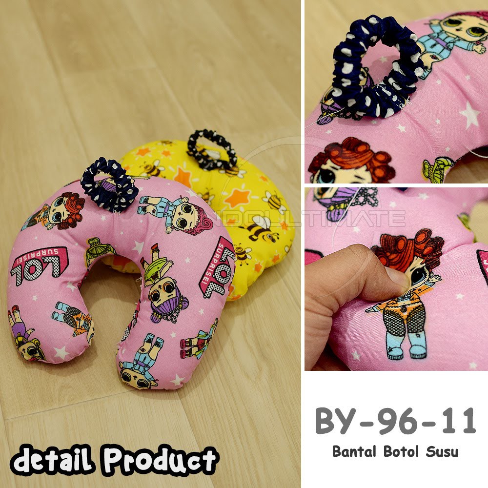 Bantal Leher Botol Bayi Bantal Dot Bantal Penyangga Botol Susu Bantal Penyangga Dot Bayi BY-96-11