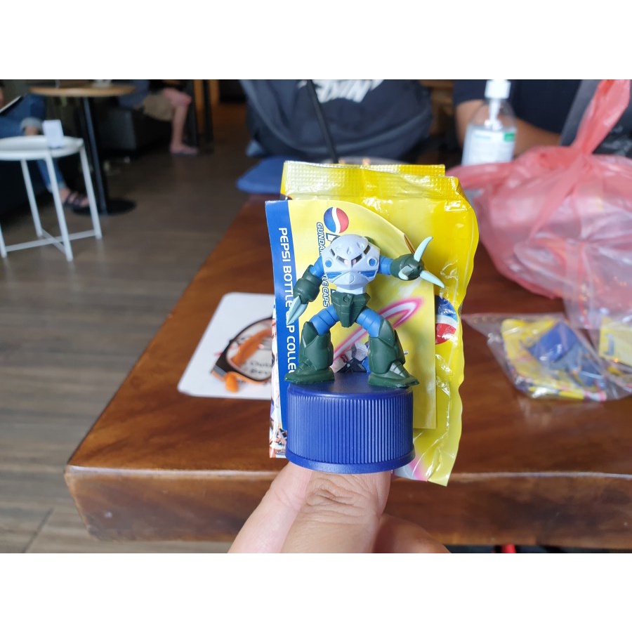 MINI FIGURE GUNDAM PEPSI BOTTLECAP ZQOK B ORI MURAH