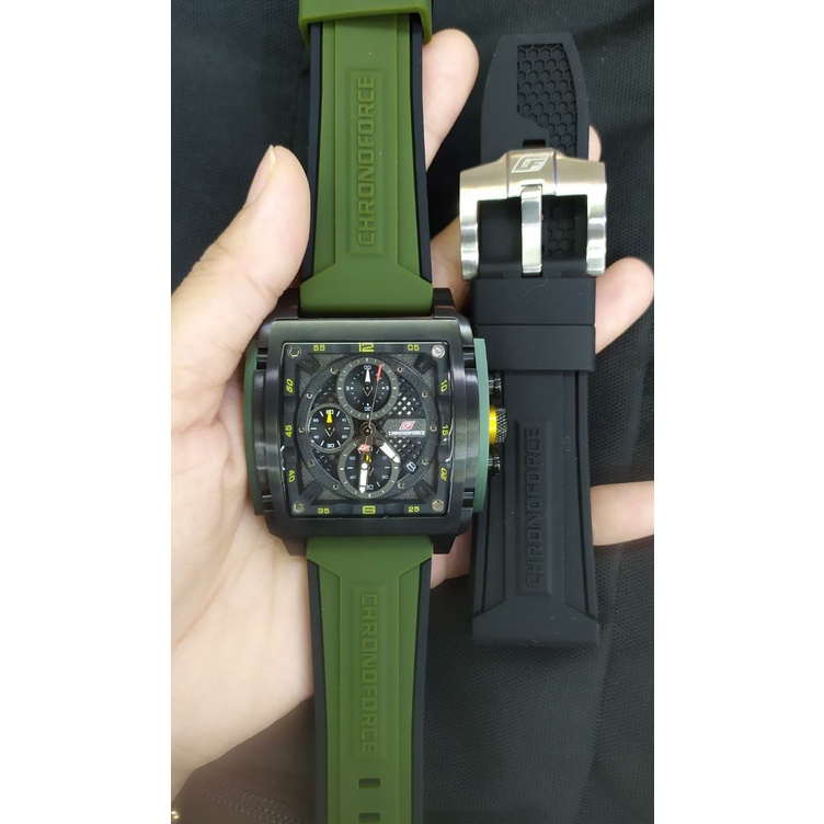 Jam Tangan Pria Chronoforce CF-5332MB Original