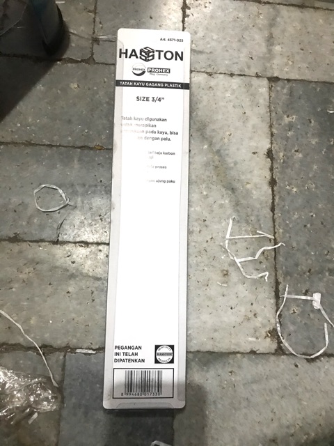 PAHAT TATAH KAYU GAGANG FIBER 3/4 INCH HASSTON