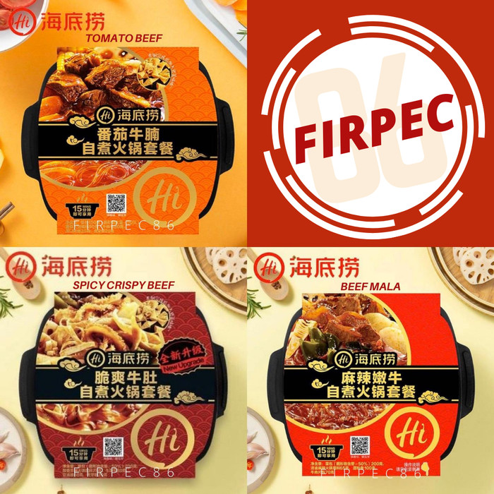 

Promo Terbatas - Haidilao Instant Hotpot 6 Varian! Kemasan Siap Saji Self-Heating - Spicy Vege