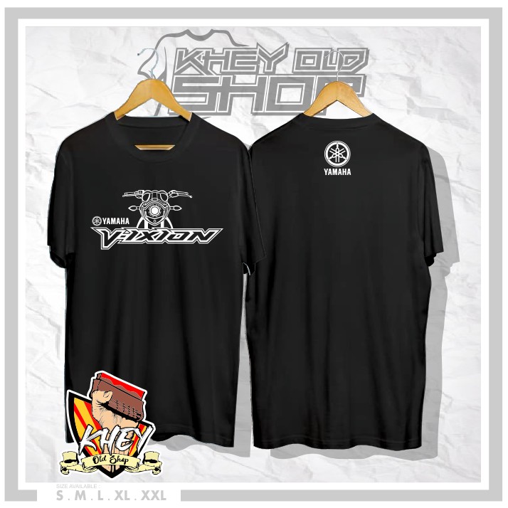 Kaos Baju Motor Yamaha Vixion Vector Kaos otomotif - KHEY OLD SHOP