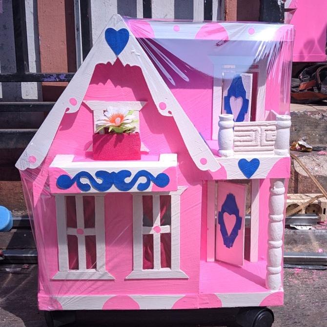 PRODUK TERBATAS Rumah Boneka Barbie Ukuran kecil