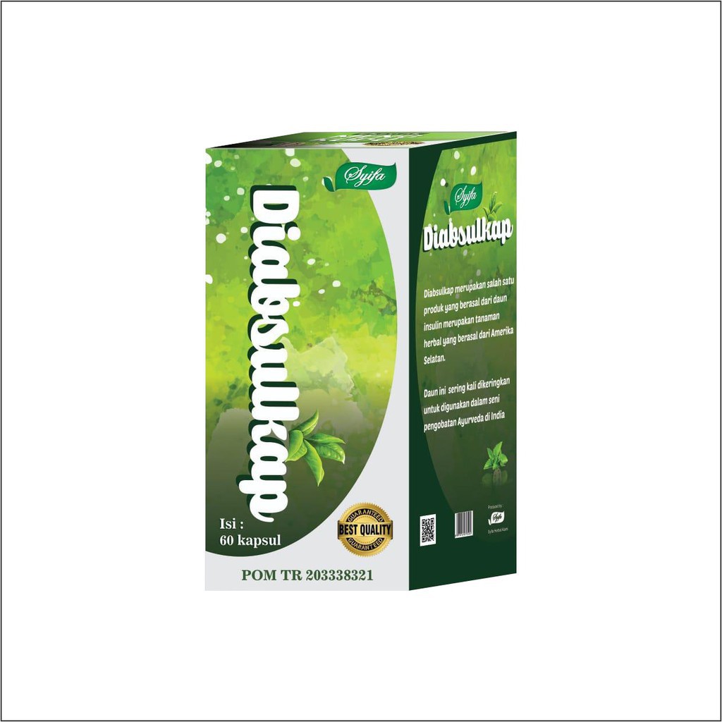 

KAPSUL DAUN INSULIN DIABSULKAP|SYIFA HERBAL ALAMI 60KPSL