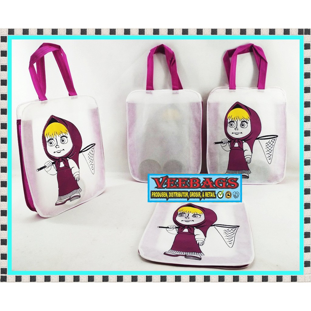 Goodie Bag Barney, Souvenir Ulang Tahun, Tas Ulang Tahun, GoodyBag, Perlengkapan Ulang Tahun-5