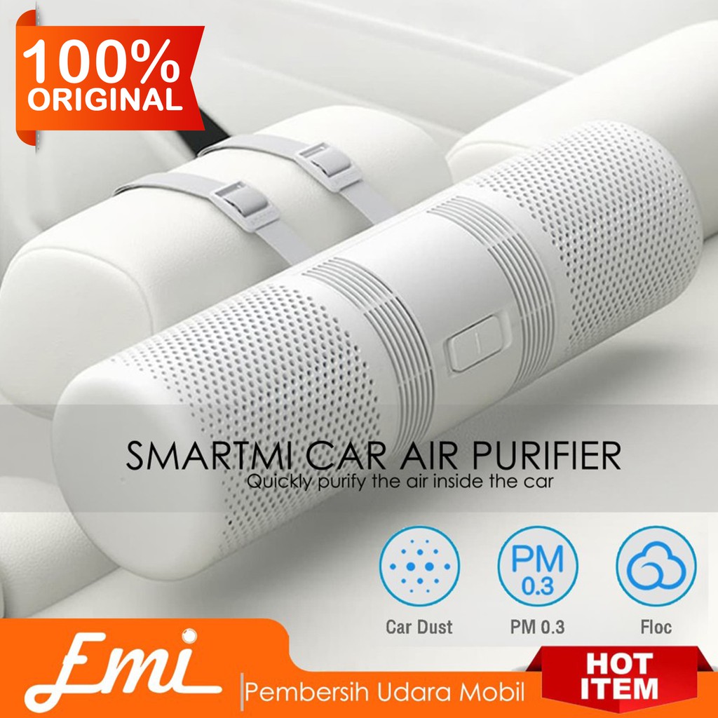 Smartmi Car Air Purifier Original Penjernih Udara Mobil PM 0,3