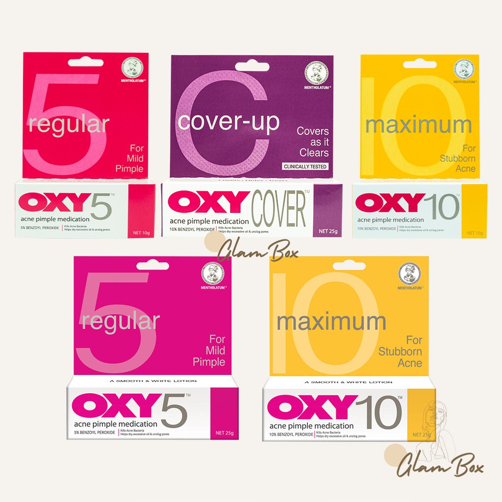 Oxy 5 Oxy 10 Oxy Cover | Oxy5 Oxy10 Acne Pimple Medication, Obat Jerawat